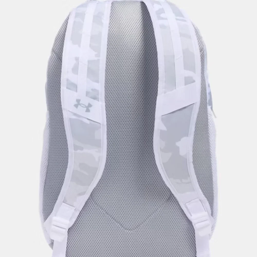 Under Armour Hustle 6.0 Gray/Silver Backpack/NWT